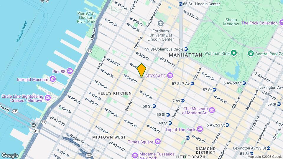 793 Ninth Avenue Map and Location Details