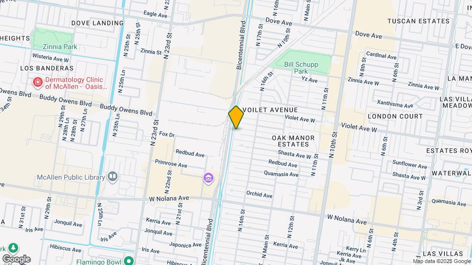 1718 Tulip Ave Map and Location Details