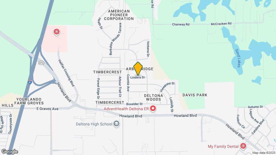 15223 Lindera Dr Map and Location Details