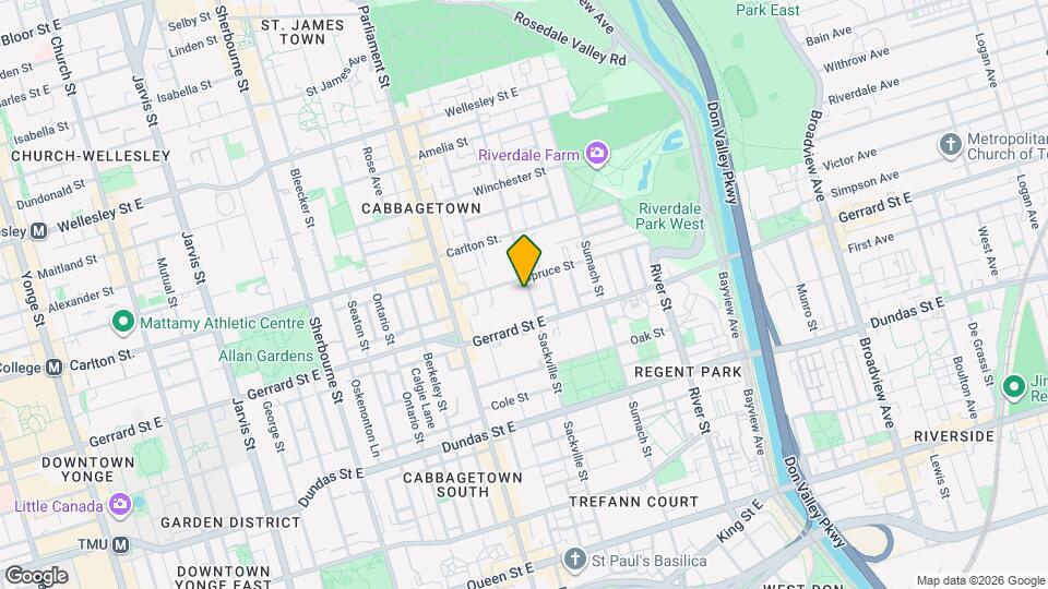306 Sackville St Map and Location Details