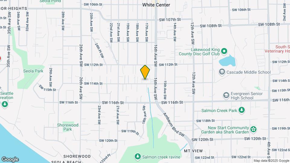 1634 SW 114th St, Unit Unit 2 Map and Location Details