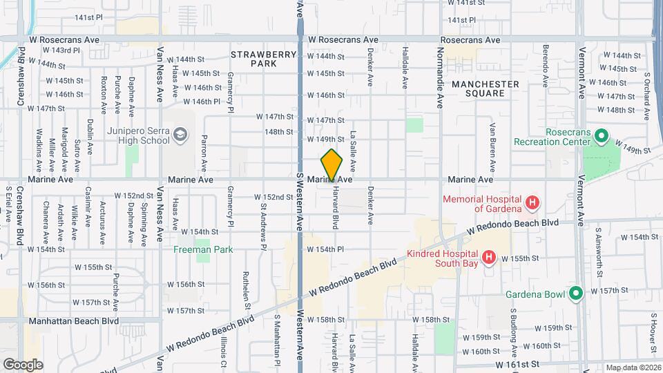 4342 W 130th St, Unit 1 Map and Location Details