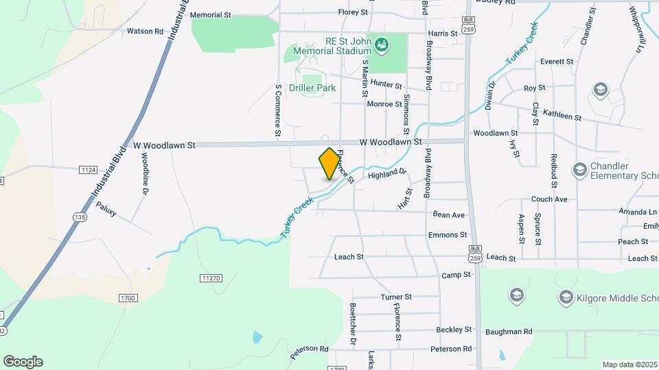 427 Turkey Creek Dr Map and Location Details