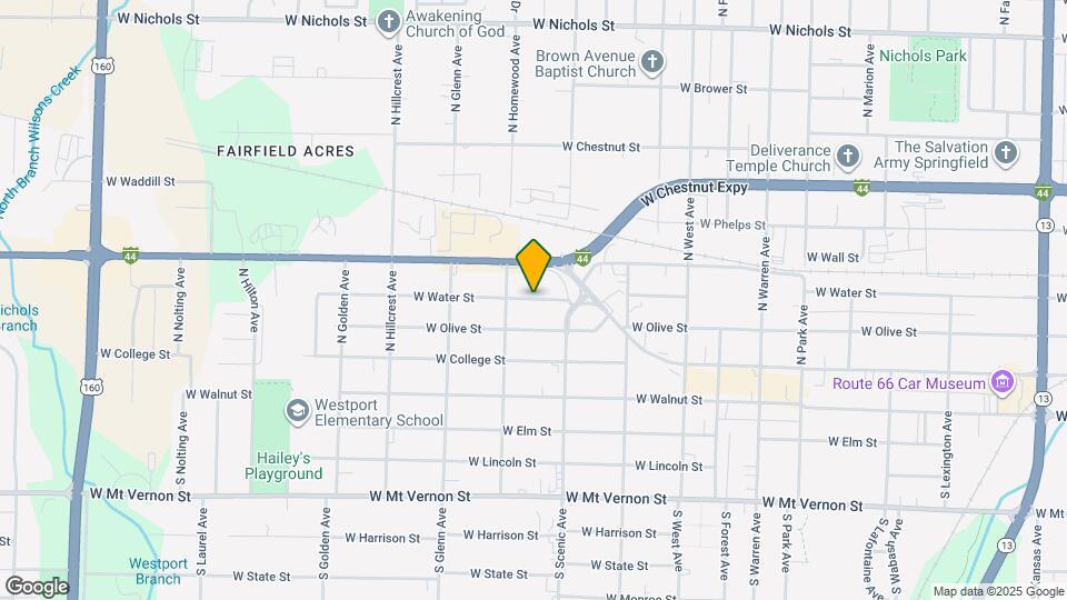 2702 W Water St Map and Location Details