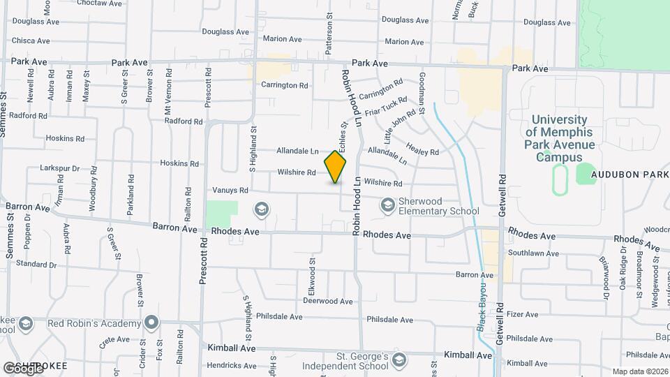 1115 Echles St Map and Location Details