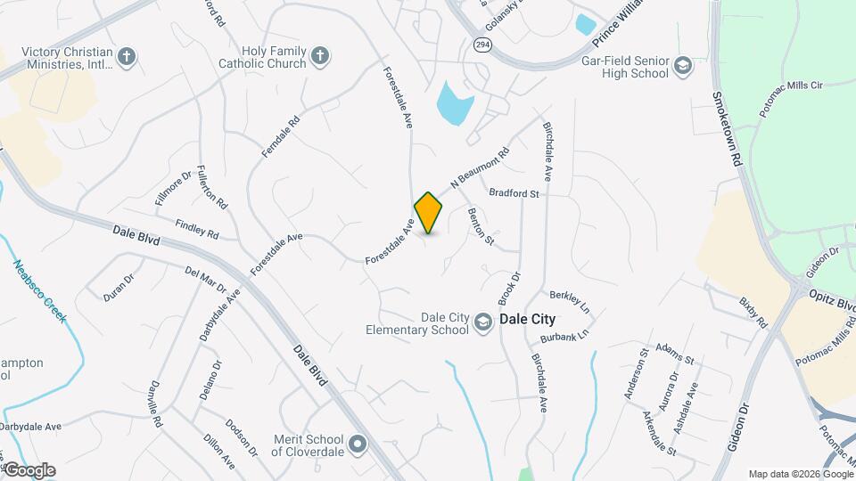 14419 Falmouth Dr Map and Location Details