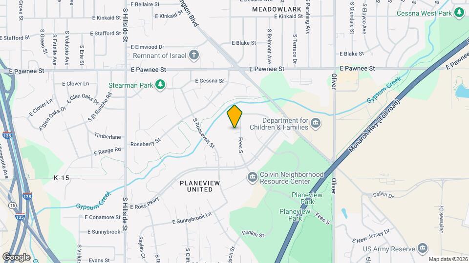 2625 Fees S Map and Location Details