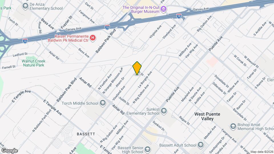 1043 Stichman Ave Mapa y Detalles de la Ubicación