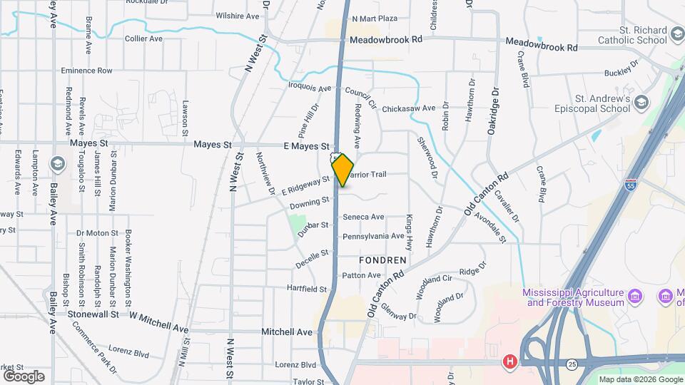 3806 N State St Map and Location Details