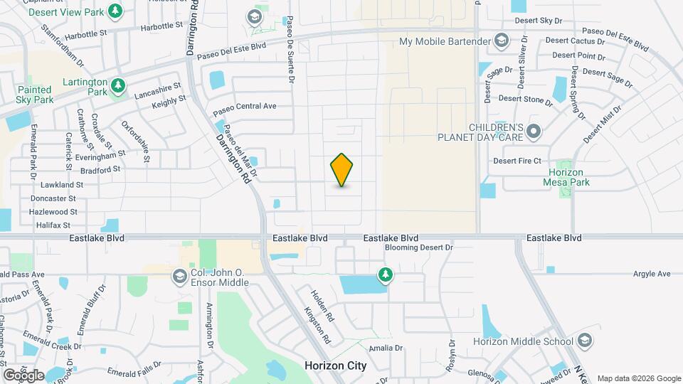 13841 Paseo De La Luna Ave Map and Location Details