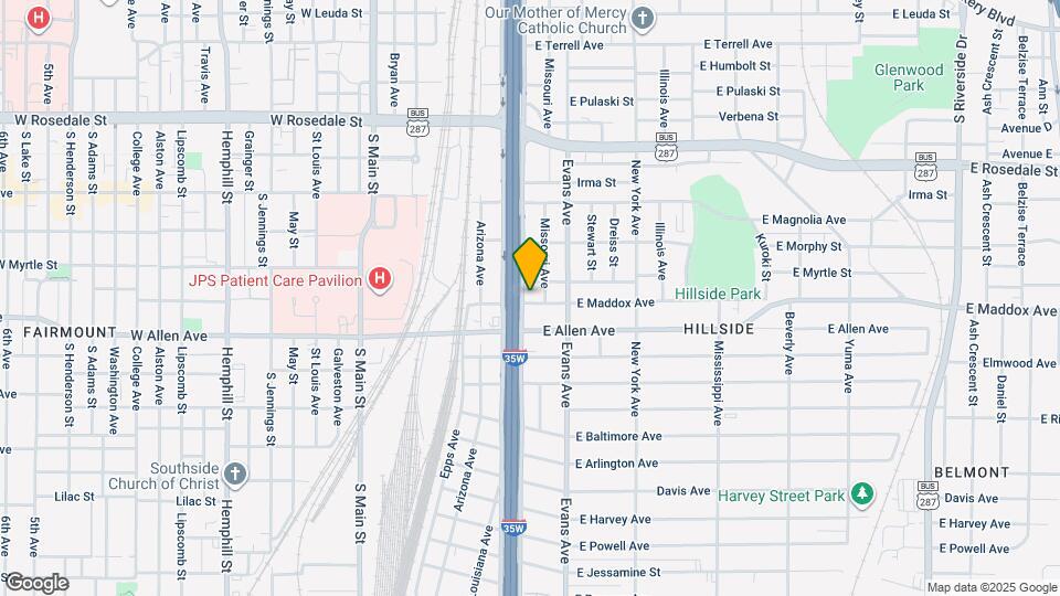 1513 South Fwy Map and Location Details