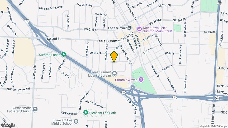 503 SW Mission Rd Map and Location Details