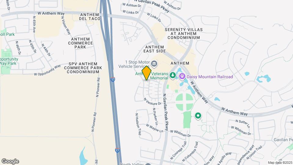 3707 W Thalia Ct Mapa y Detalles de la Ubicación