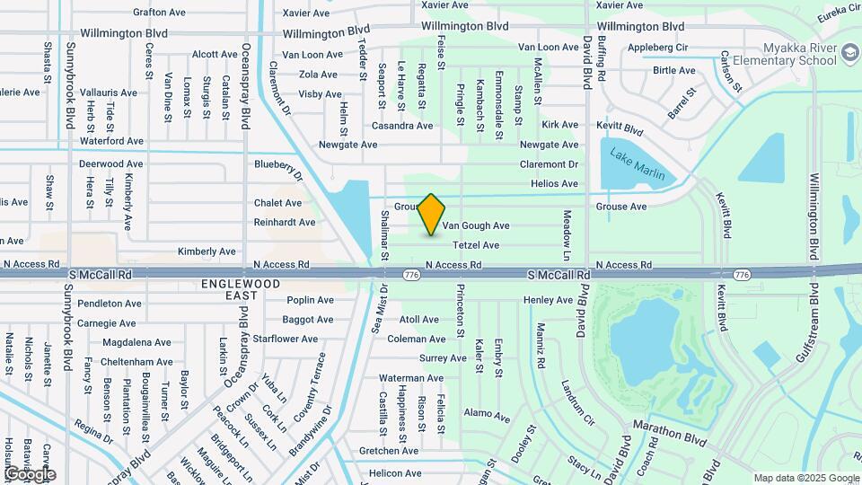 12032 Tetzel Ave Map and Location Details