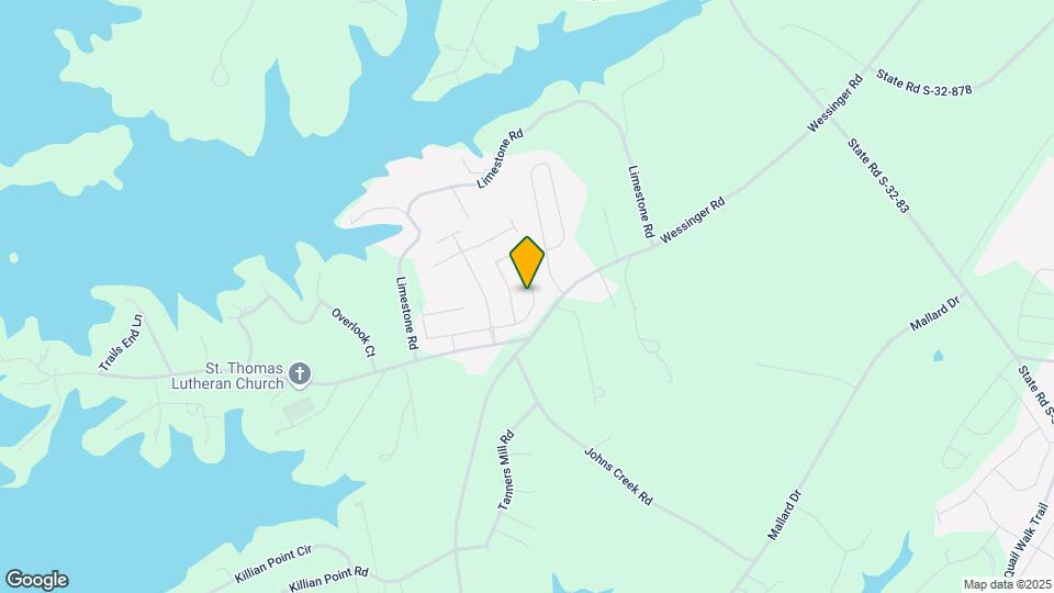 917 Bergenfield Ln Map and Location Details