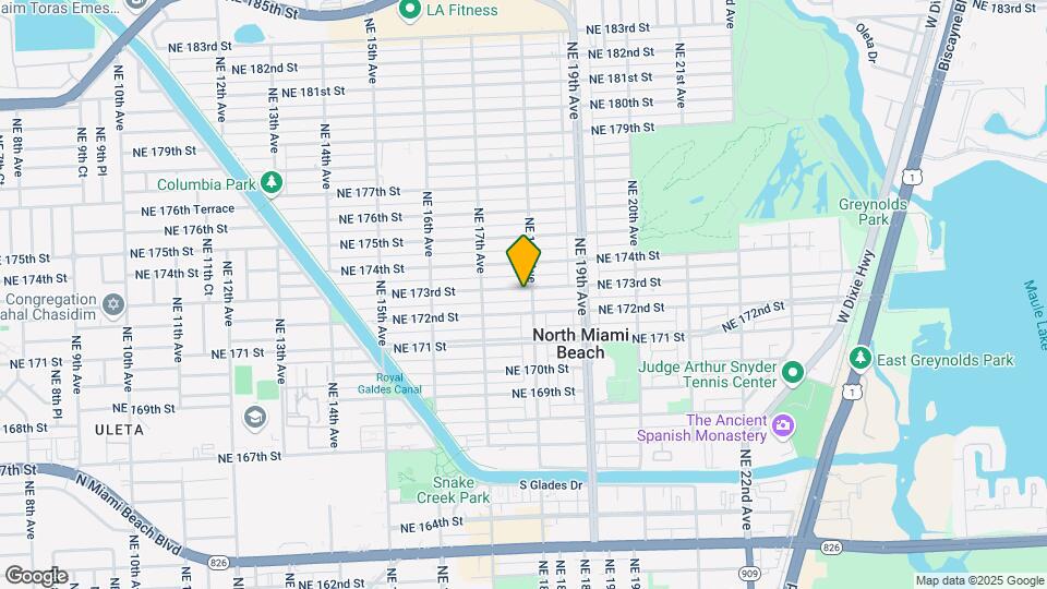 1790 NE 173rd St Map and Location Details