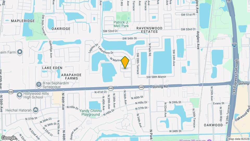 2879 SW 58th Ct Map and Location Details