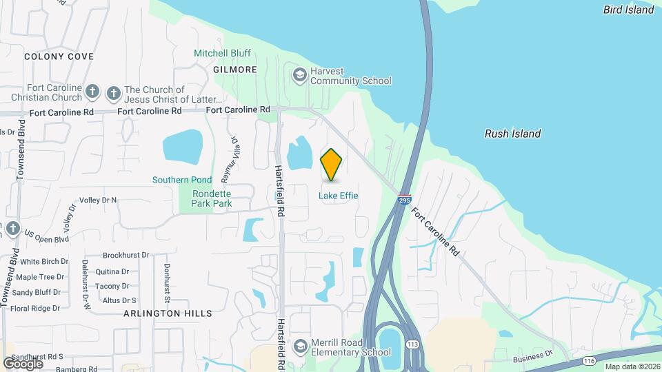 8510 Majestic Oaks Dr S Map and Location Details