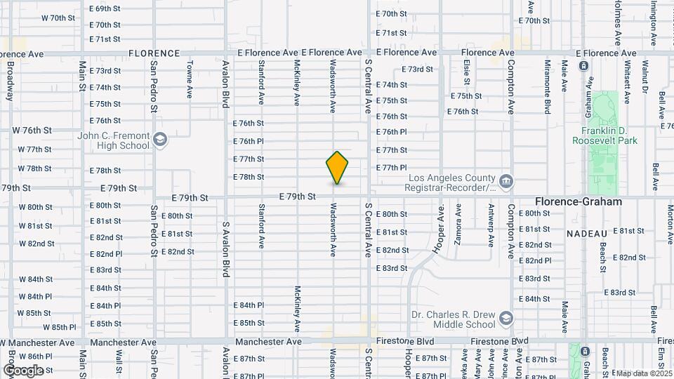 903 E 79th St Mapa y Detalles de la Ubicación