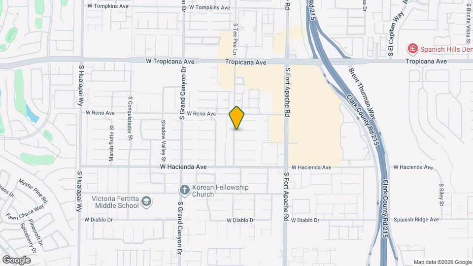 9589 Ancala Hollow Ct Map and Location Details