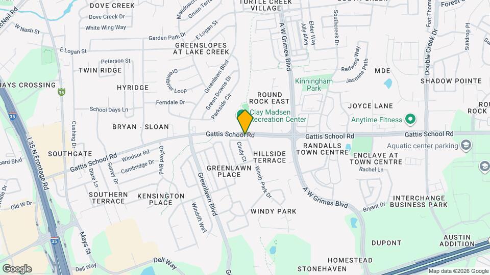 1618 Cottonwood Ct Map and Location Details