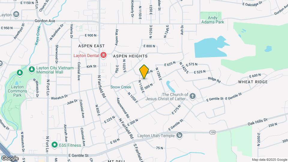 567 N Allanwood Pl Map and Location Details