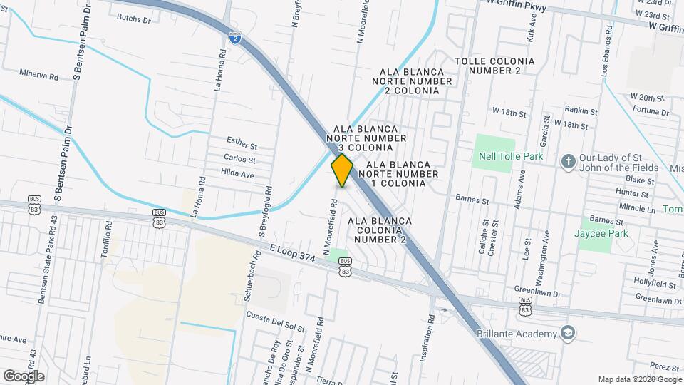 1306 N Moorefield Rd Map and Location Details