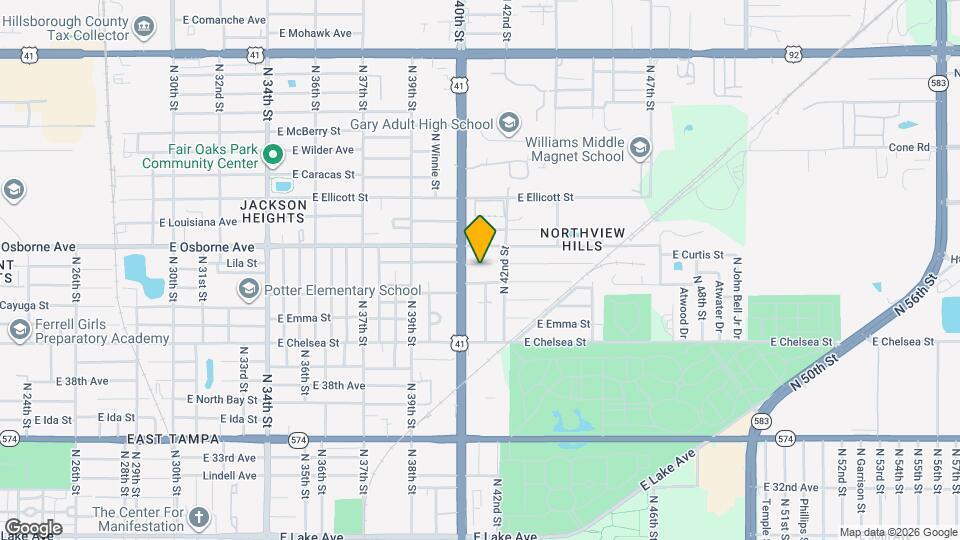 4009 E Curtis St Map and Location Details