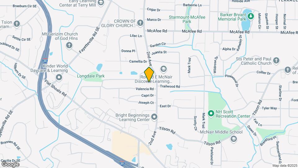 1987 Longdale Dr Map and Location Details
