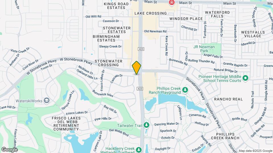 7816 Oakland Hills Ln Map and Location Details