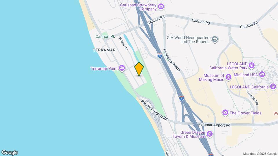 5495 El Arbol Dr Map and Location Details