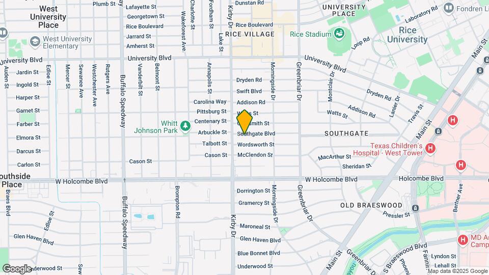 2517 Southgate Blvd Mapa y Detalles de la Ubicación