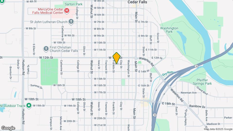 320 W 13th St Map and Location Details