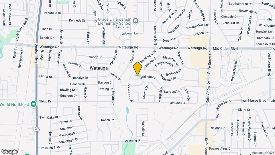 6125 Melinda Dr Map and Location Details