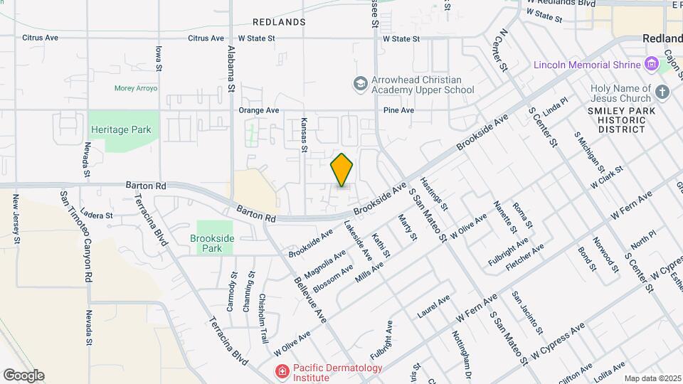 1317 Milburn Ave Map and Location Details