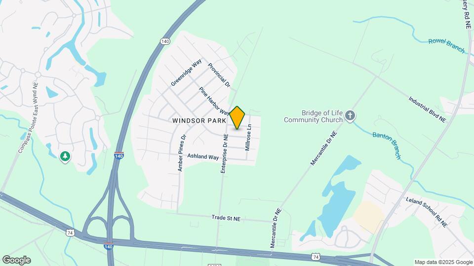 1408 Parkland Way Map and Location Details