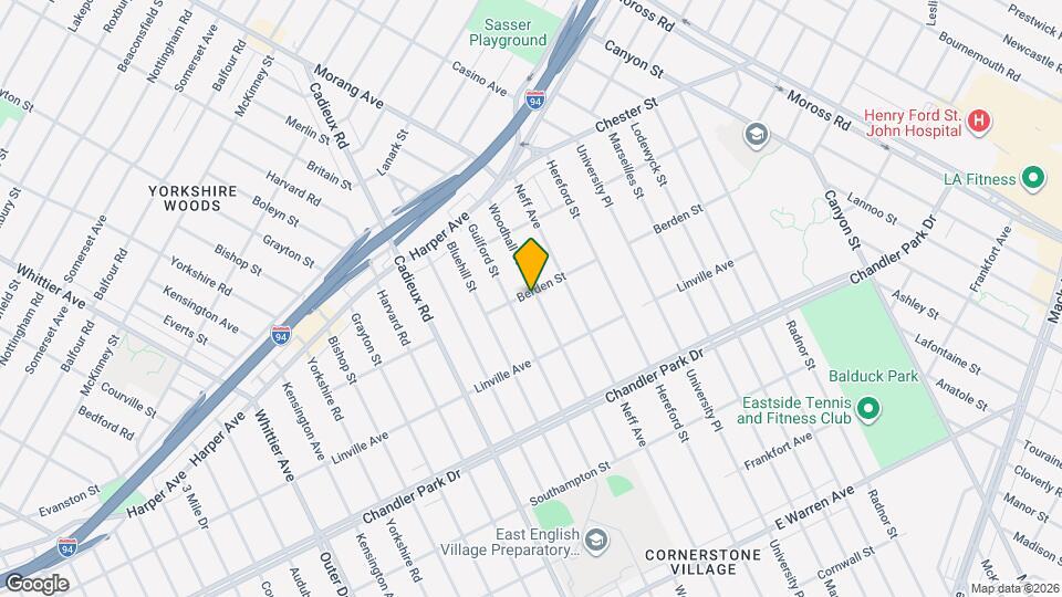 6015 Woodhall St Mapa y Detalles de la Ubicación