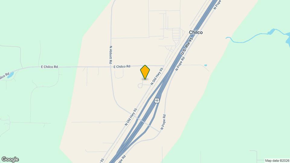 54299 N Old Hwy 95, Unit Quonset hut Map and Location Details