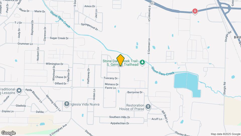 1420 Pyramid Dr Map and Location Details