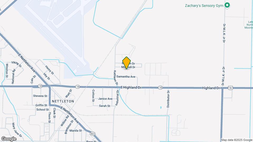 4718 Samantha Ave Map and Location Details