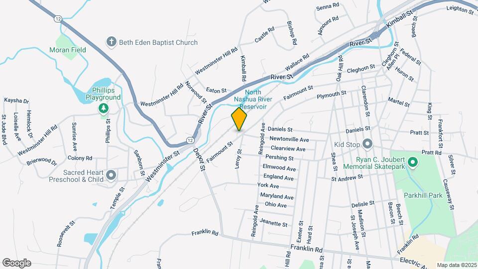 487-493-493 Fairmount St Map and Location Details