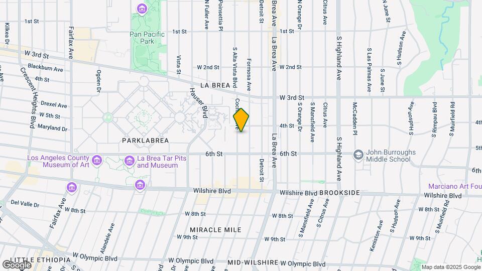 420 S Cochran Ave Map and Location Details