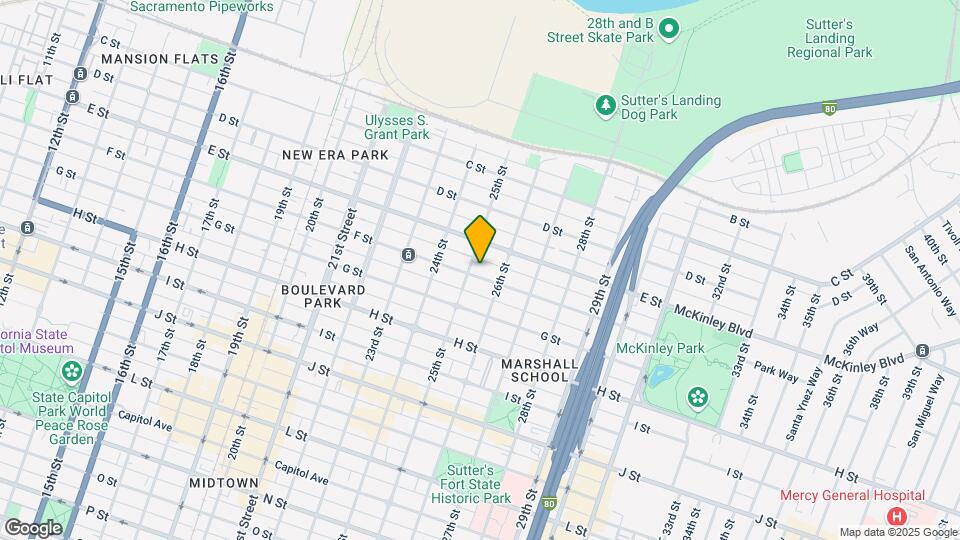 2511 F St Map and Location Details