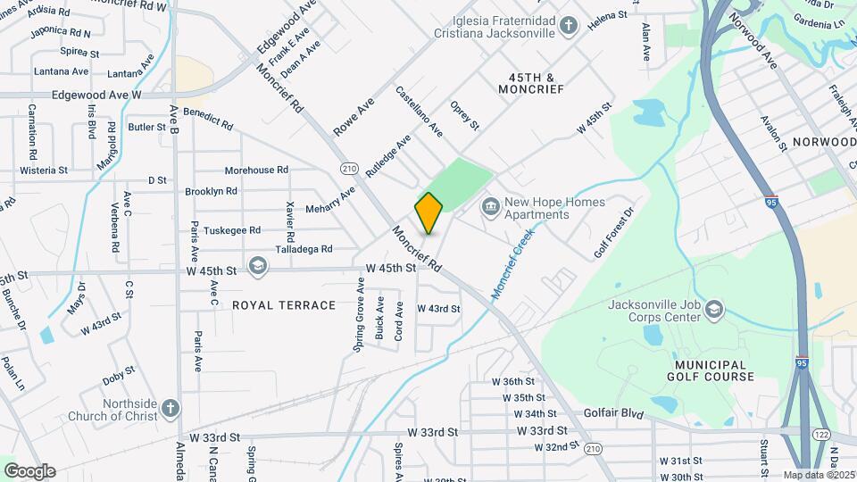 1760 Audubon St Map and Location Details