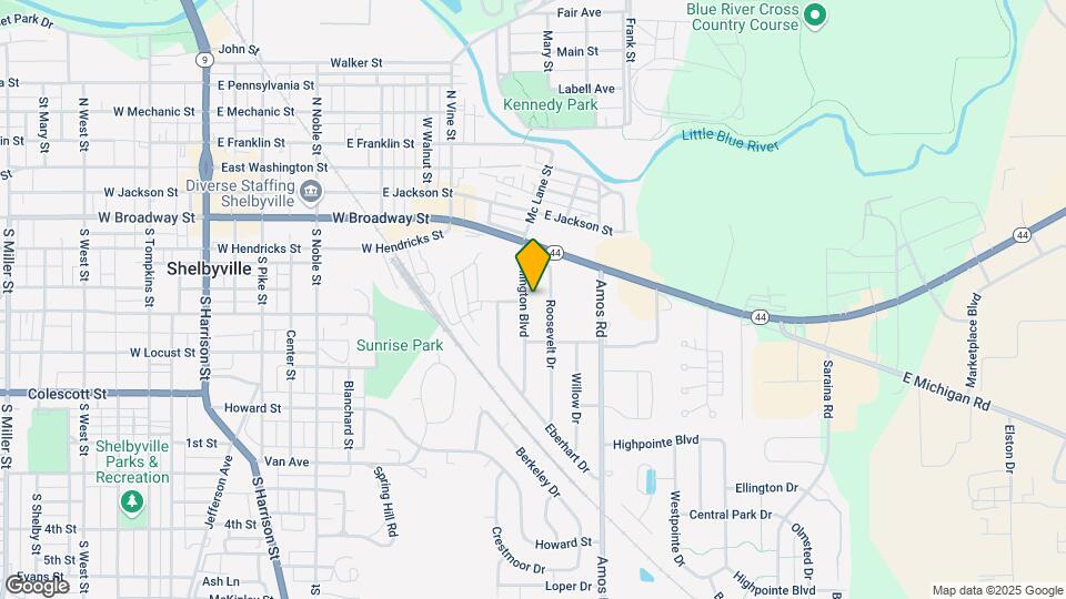 334 Wellington Blvd Map and Location Details