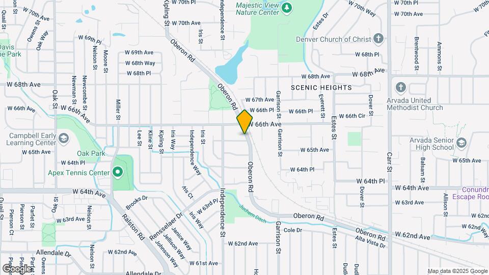 9401 W 65th Ave Map and Location Details