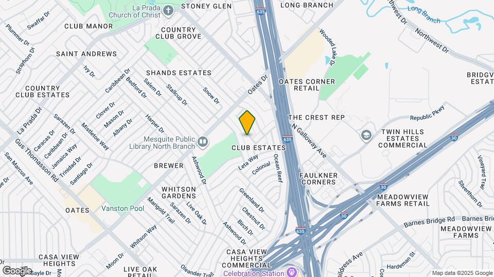 4505 Las Hadas St Map and Location Details