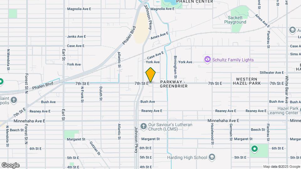 1338 7th St E Mapa y Detalles de la Ubicación