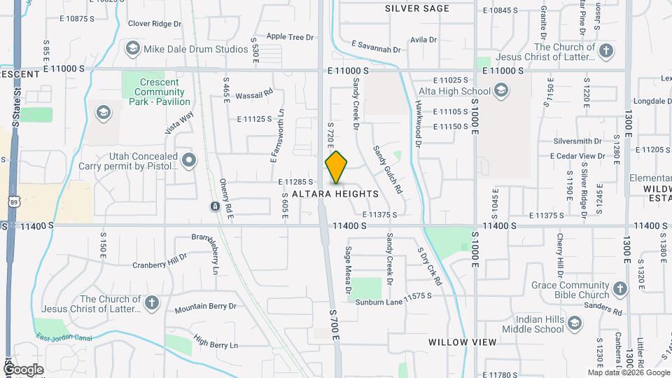 734 Sandy Dunes Dr, Unit H02 Map and Location Details