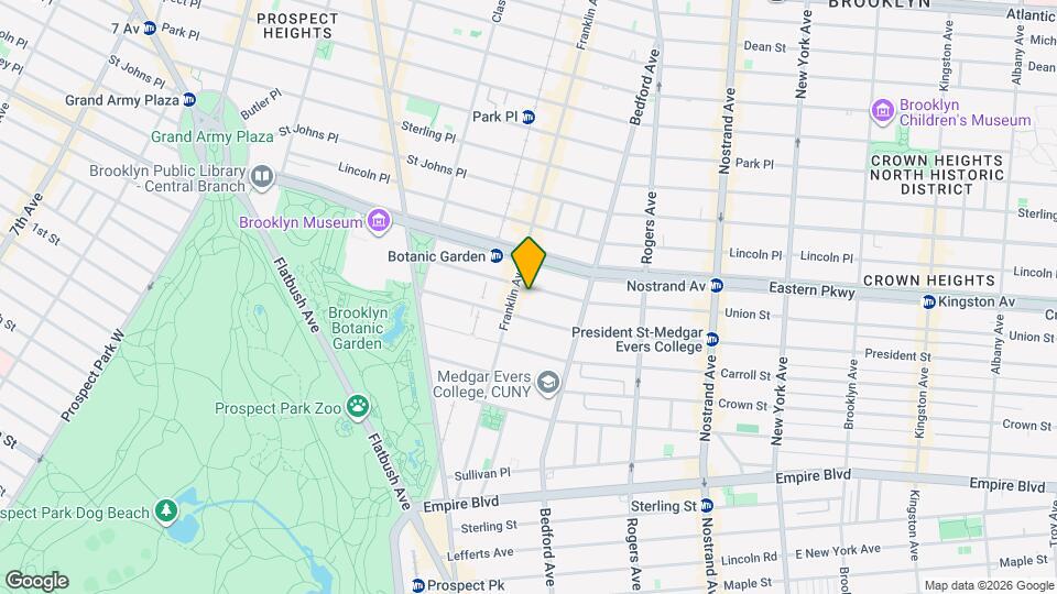 1038 Union St Mapa y Detalles de la Ubicación